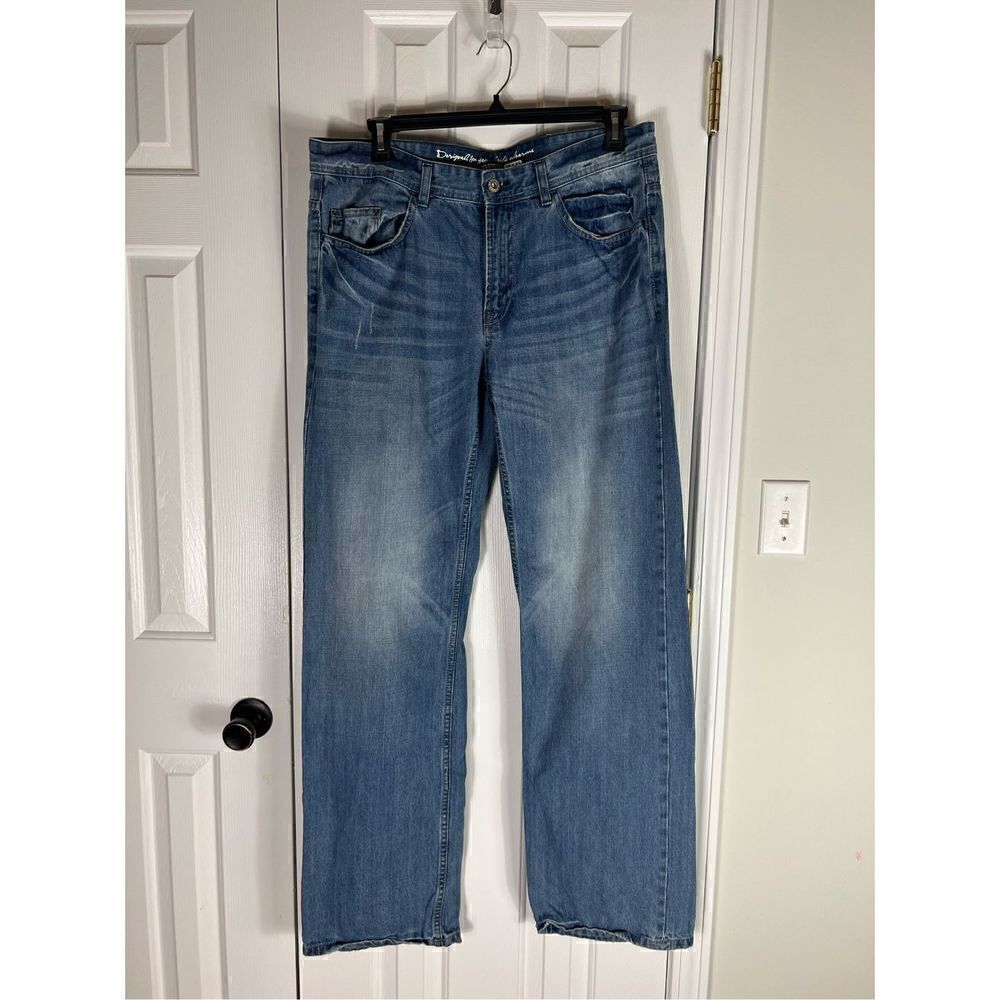 Jeans by Buffalo Taylor Easy Straight Mens Jeans Size 38/36